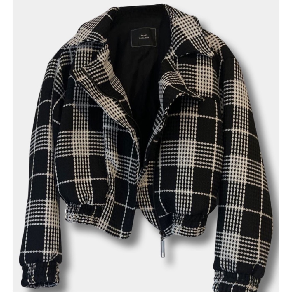 Tweed Bomber Jacket - Picture 1 of 2